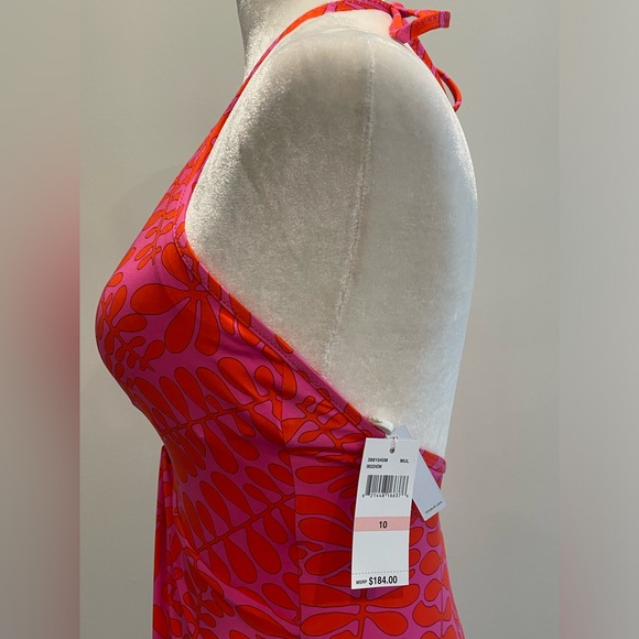 NWT Trina Turk Trellis Plunge One Piece Swimsuit - Picture 8 of 13